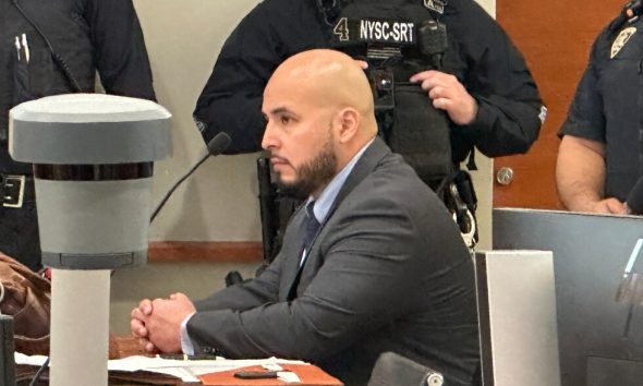 Ex-NYPD officer sentenced to prison for throwing cooler that caused fatal crash