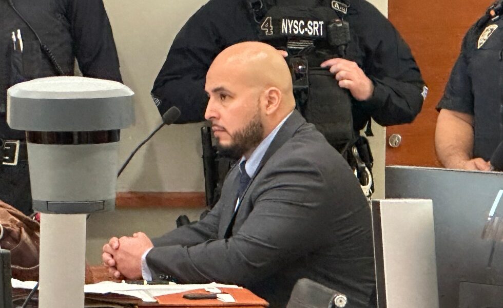 Ex-NYPD officer sentenced to prison for throwing cooler that caused fatal crash