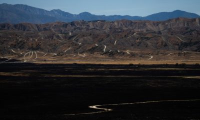 Crews make progress on Southern California wildfire