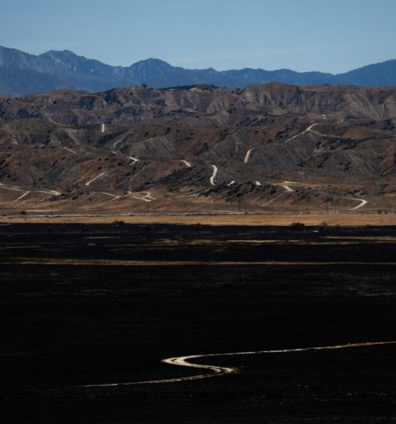 Crews make progress on Southern California wildfire
