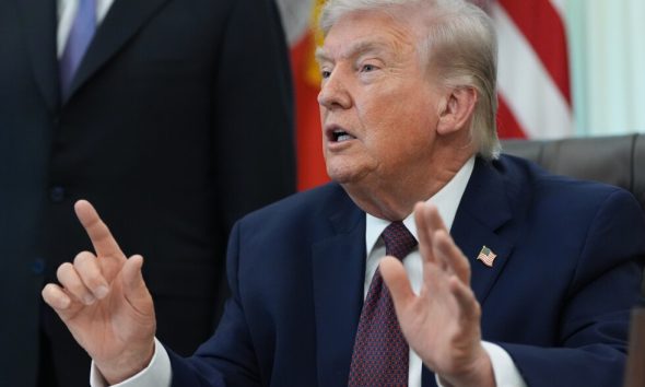 Trump unveils 100% tariff that could hit some patented drugs this year