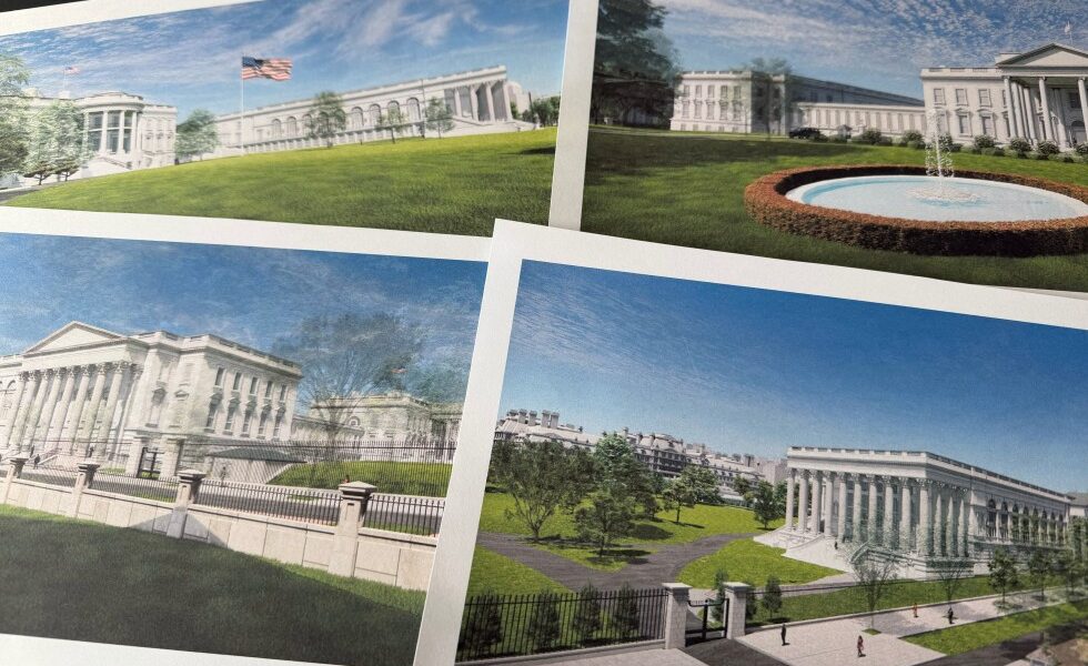 Trump asks court to pause order halting White House ballroom construction