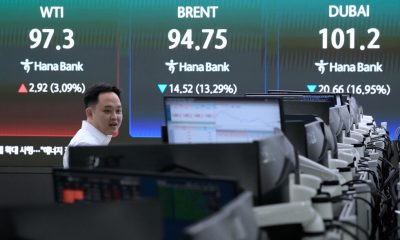 Oil prices rise again and world shares retreat on Iran ceasefire