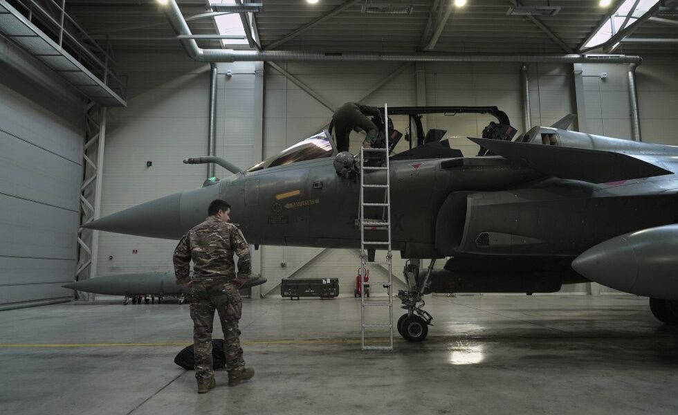 NATO and Russian pilots size each other up in Baltic skies