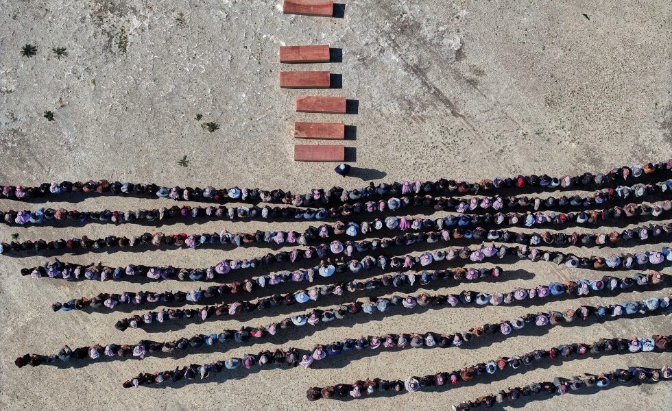 Syrian man mourns wife and children in Israeli strikes on Beirut