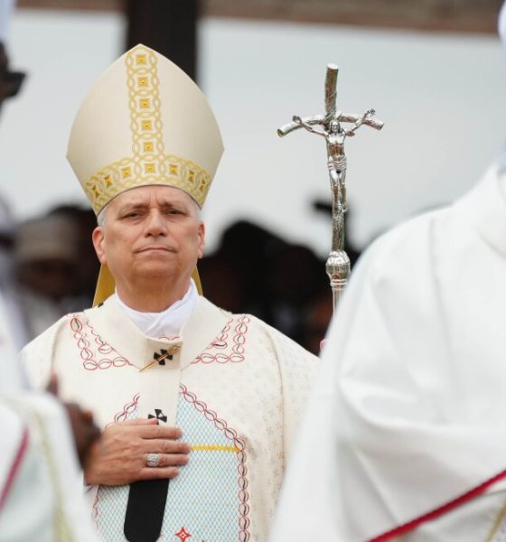 Pope says ‘not in my interest at all’ to debate Trump but will keep preaching peace