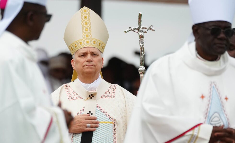 Pope says ‘not in my interest at all’ to debate Trump but will keep preaching peace