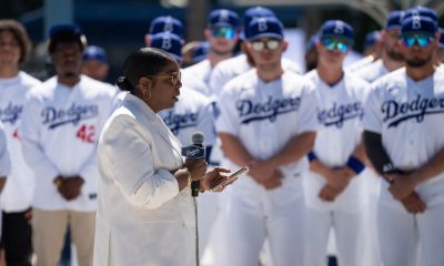 MLB celebrates Jackie Robinson Day as every player wears his No. 42