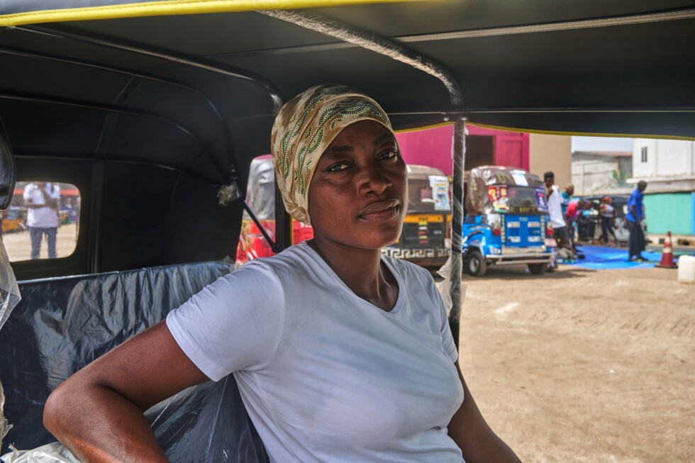 Sierra Leone women defy norms as rickshaw drivers