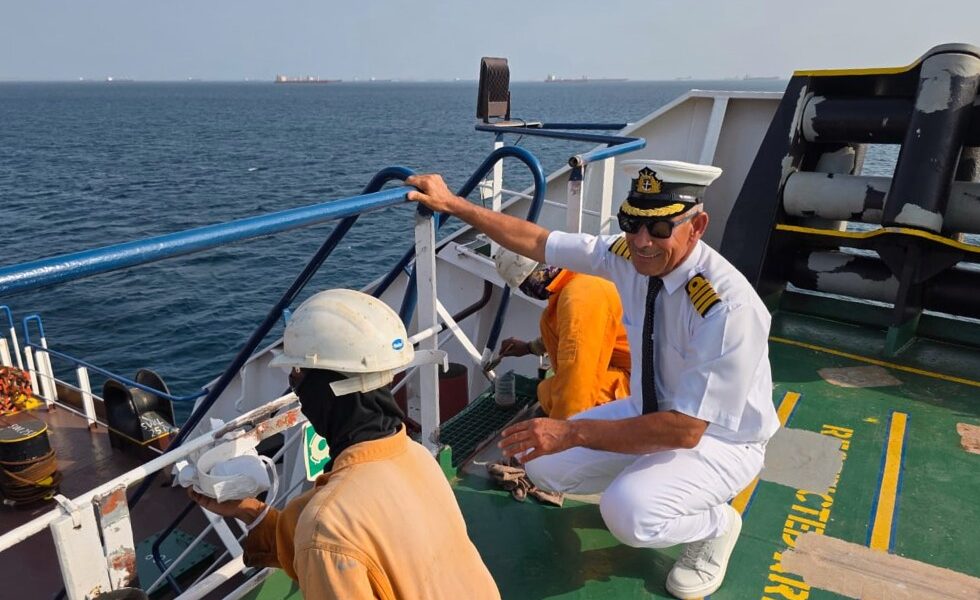 An Iraqi ship captain keeps sailing volatile waters despite risk of attacks