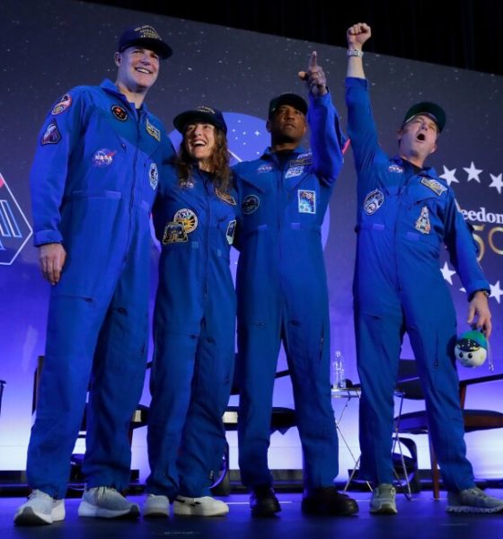 Artemis II astronauts return to Houston home base after moon flyby