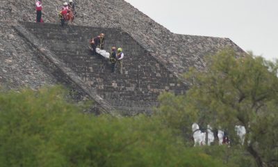 Gunman at pyramids north of Mexico City kills 1 Canadian tourist, injures several