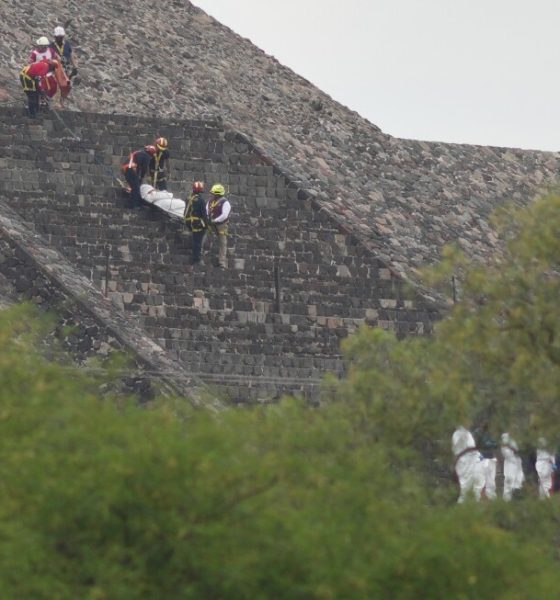 Gunman at pyramids north of Mexico City kills 1 Canadian tourist, injures several