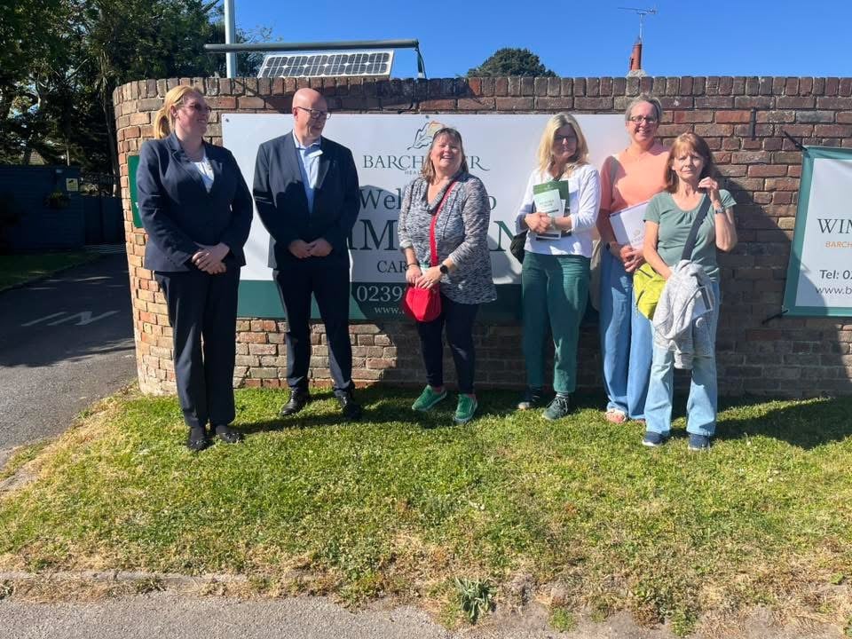 Hayling care home hosts popular dementia awareness talk