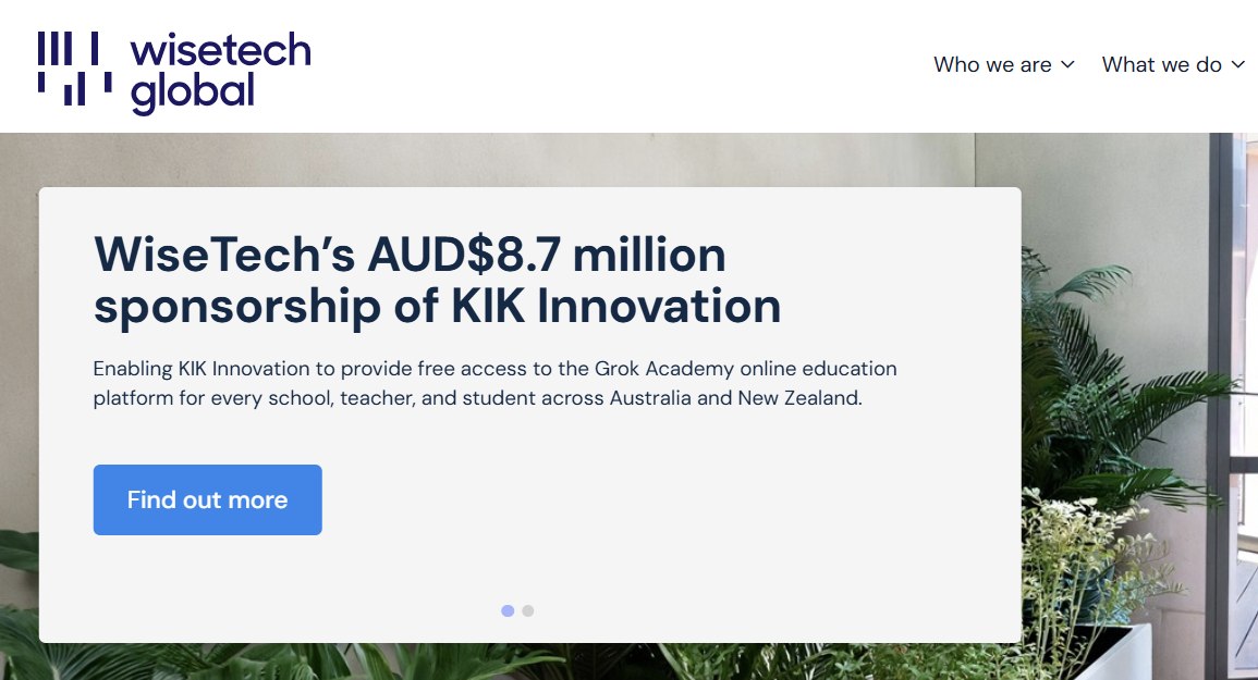 WiseTech Global Stock Jumps 2026: Logistics Software Giant Rises 4.66%