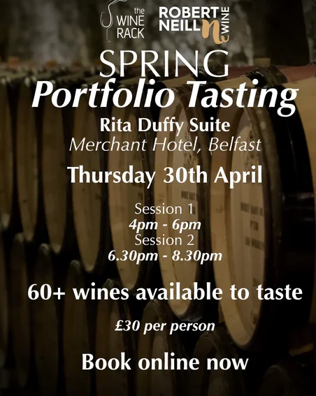 The Wine Rack and Robert Neill Wine Spring Portfolio Tasting