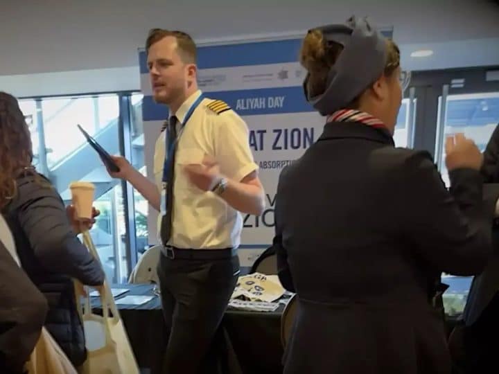 Illegal Israeli settler groups recruiting at London event