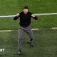 Arsenal manager Mikel Arteta celebrates an Arsenal victory