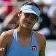Sonay Kartal receives treatment during Indian Wells
