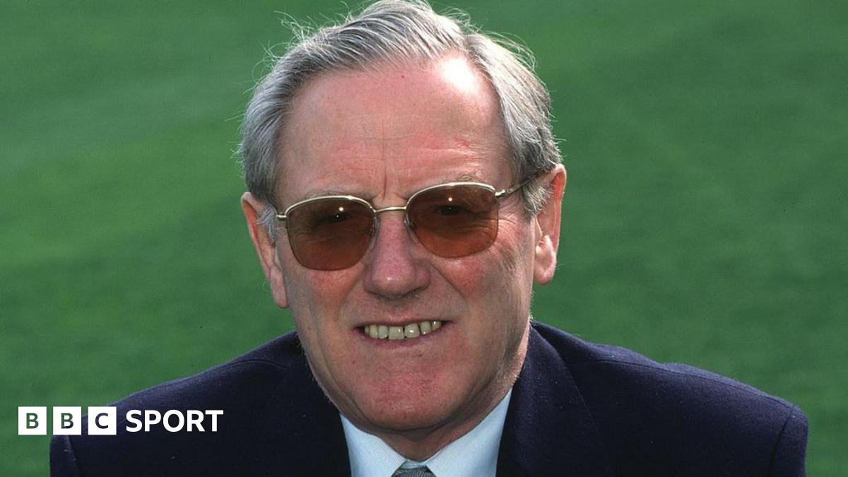 A portrait of Mike Smith taken while chairman of Warwickshire County Cricket Club in 1996