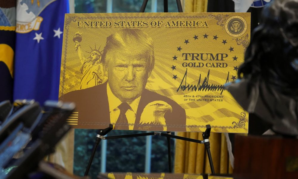Trump's $1 million Gold Card fails to catch on among world's wealthy