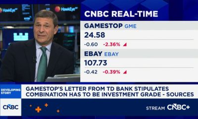 GameStop's letter from TD Bank stipulates combination has to be investment grade, sources say