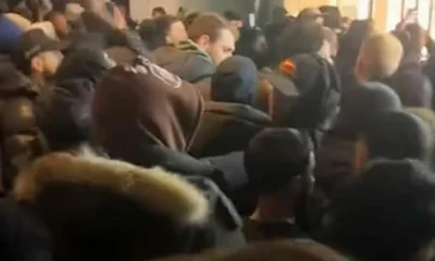 Crowds queue all night for Swatch launch only to see mob swarm in and ruin it