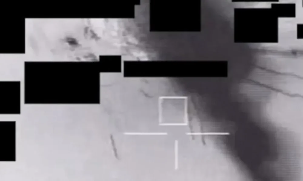 Fighter jet 'shoots down UFO' in newly declassified Pentagon video | News US