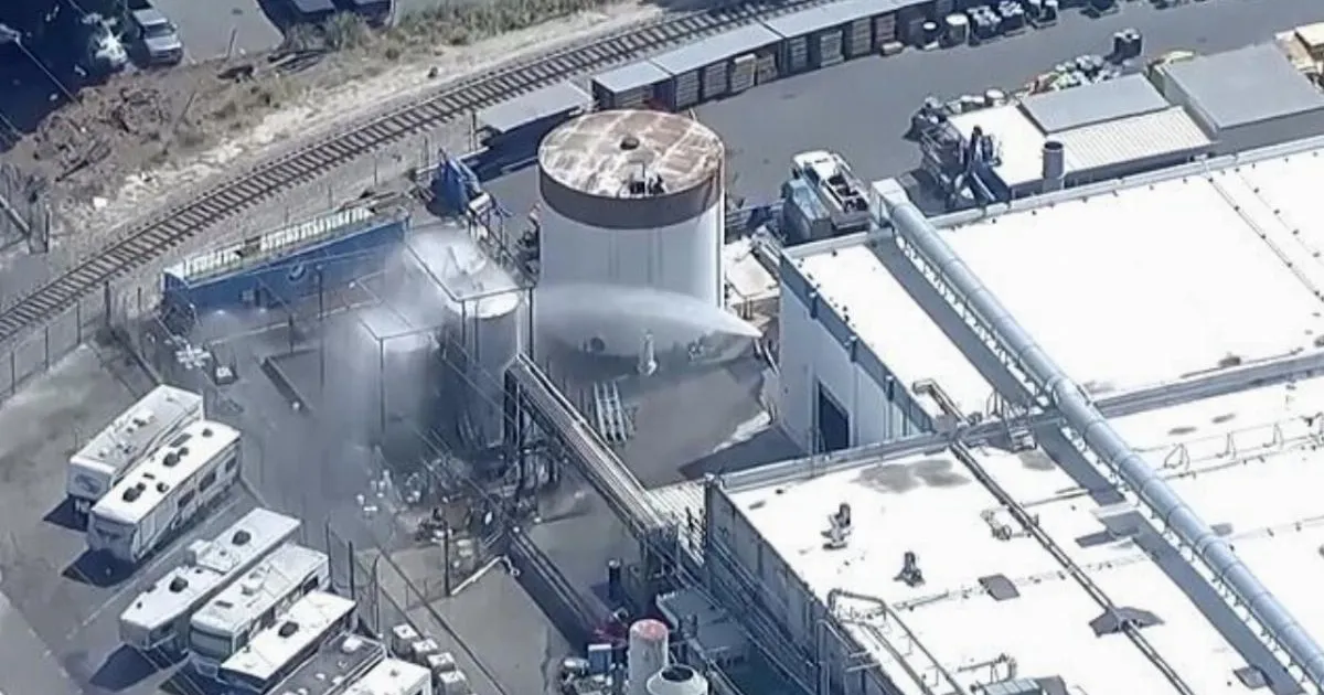 Mass California evacuation amid chemical tank explosion fears | News US