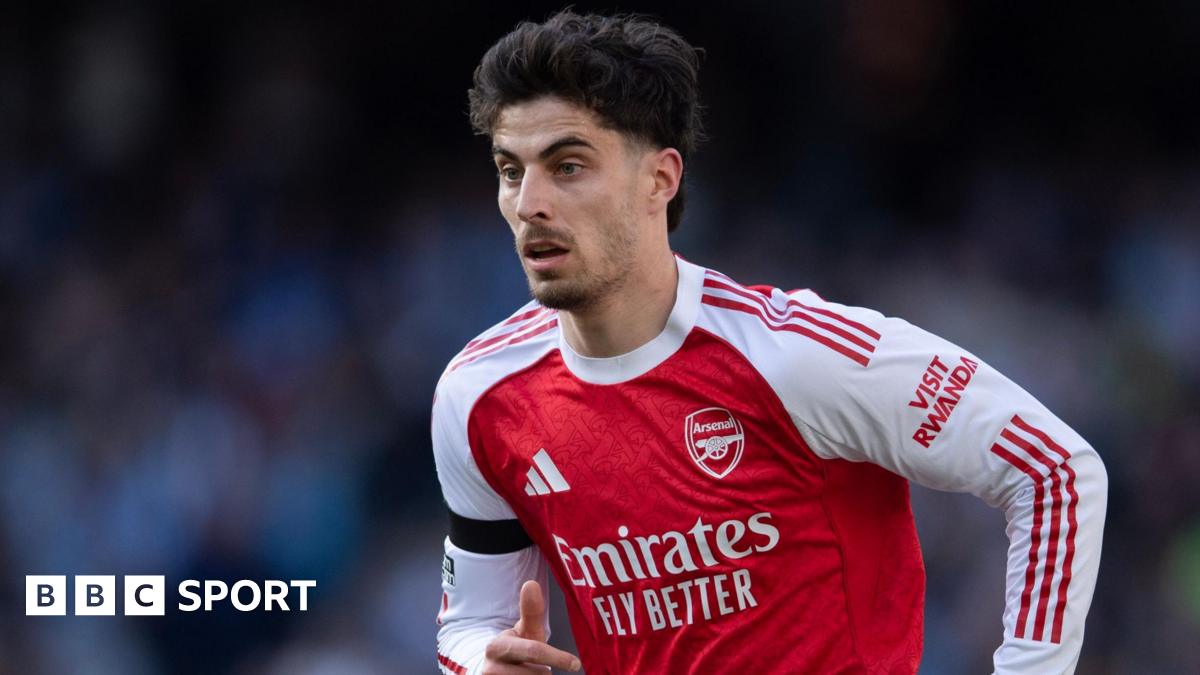 Kai Havertz playing for Arsenal