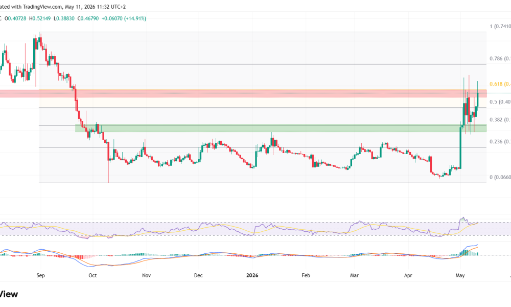 B daily chart