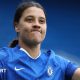 Chelsea striker Sam Kerr