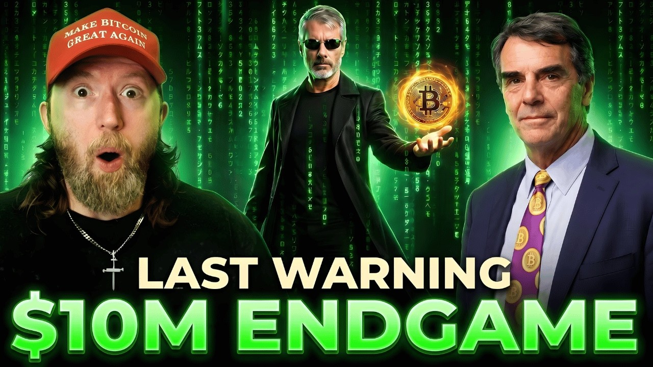 Be SCARED If You Don't Own Bitcoin | Michael Saylor’s $10M Endgame Is Here