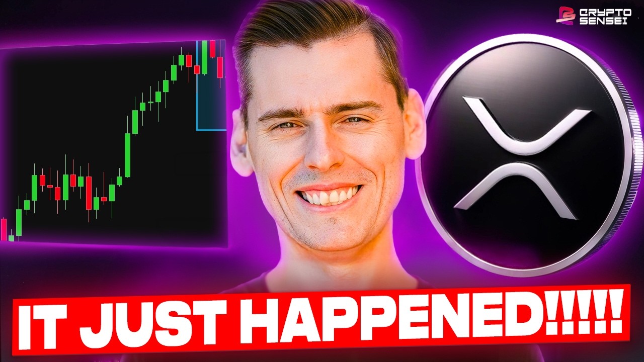 IT HAPPENED TODAY!!! I TOLD YOU GUYS! (XRP BOMBSHELL)