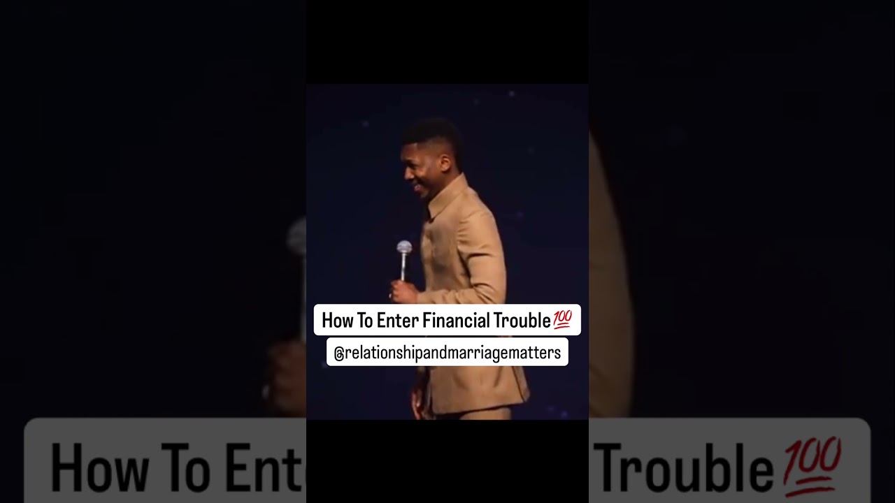 How To Enter Financial Trouble | Emmanuel Iren #shorts #youtubeshorts #reels #viral #money #marriage