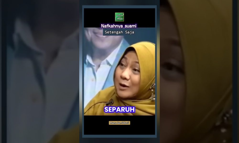 Gaji suami Setengah saja untuk istri #aisyahdahlan #kajianislam #parenting #finance #podcast #short