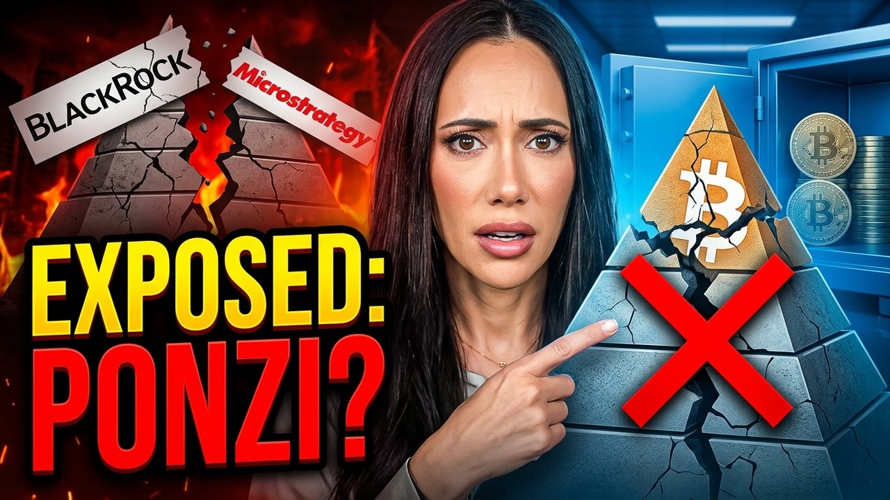 EXPOSED BlackRock and MicroStrategy Bitcoin Ponzi (All of Crypto at RISK)