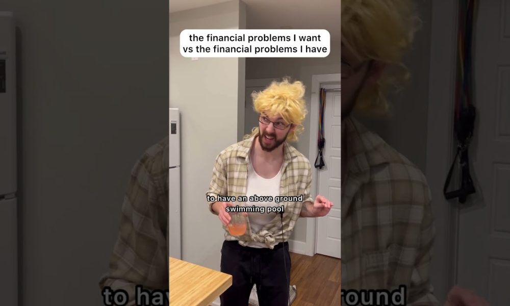 Financial problems I want vs I have #finances #money