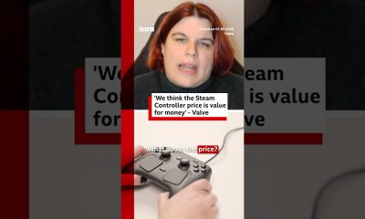 'Steam Controller is value for money' says Valve engineer. #Steam #Valve #Gaming #BBCNews