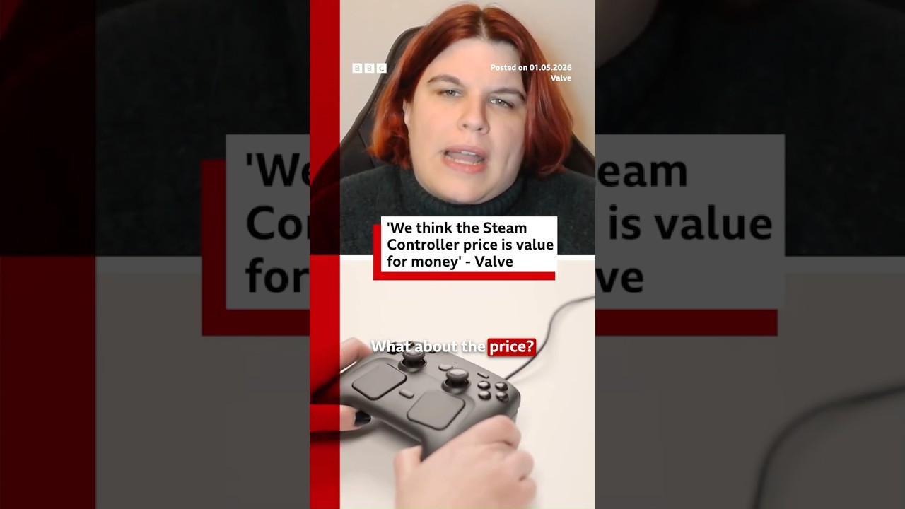 'Steam Controller is value for money' says Valve engineer. #Steam #Valve #Gaming #BBCNews