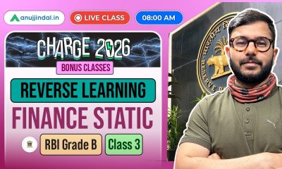 RBI Grade B CHARGE 2026 | Financial Markets & Risk Management | Finance