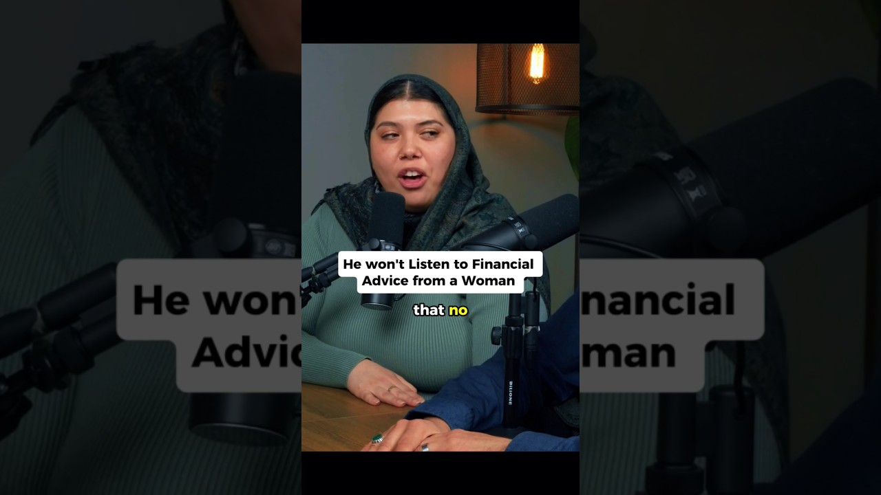 he won't listen to financial Advice from a woman #podcast #finance