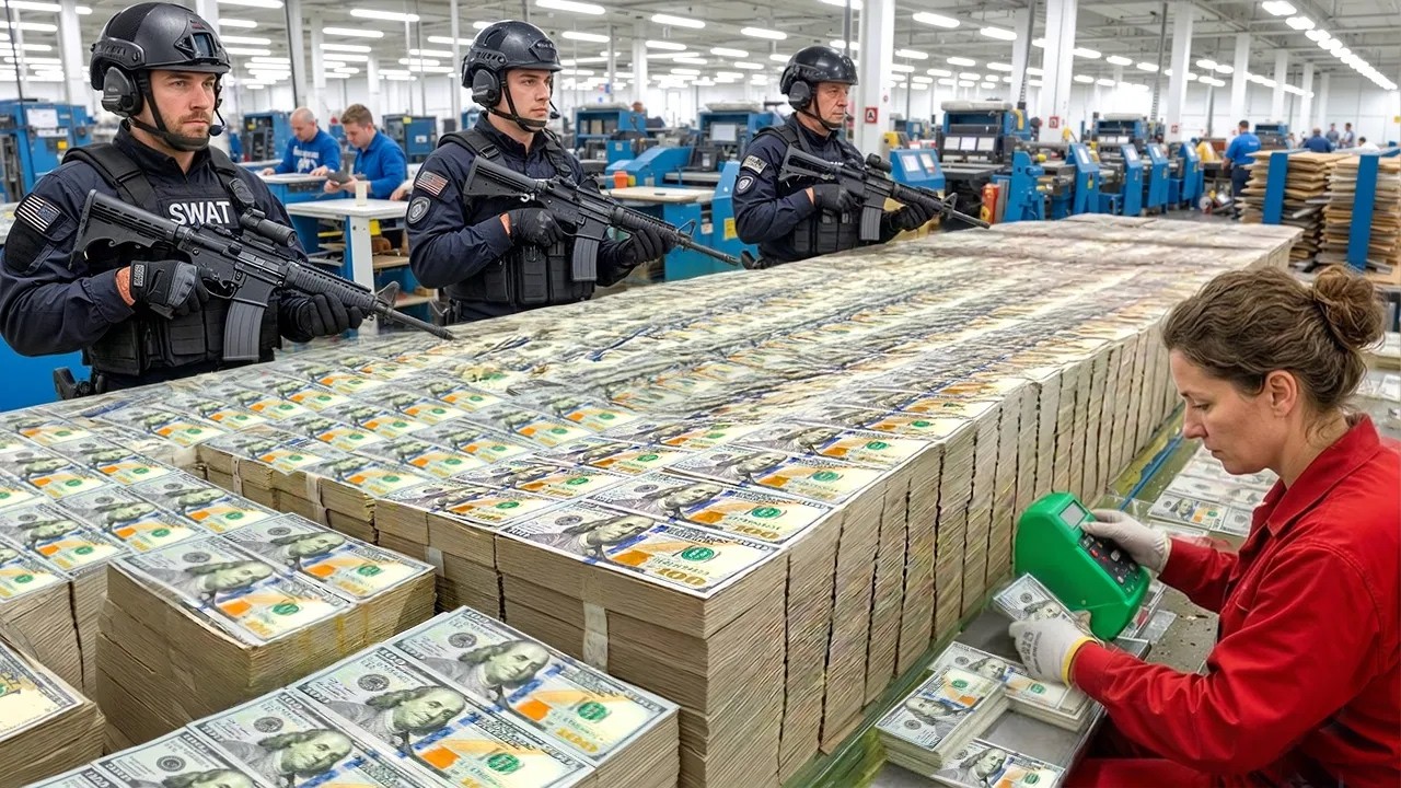 How Money Is Made - Inside U.S. Money Printing Factory