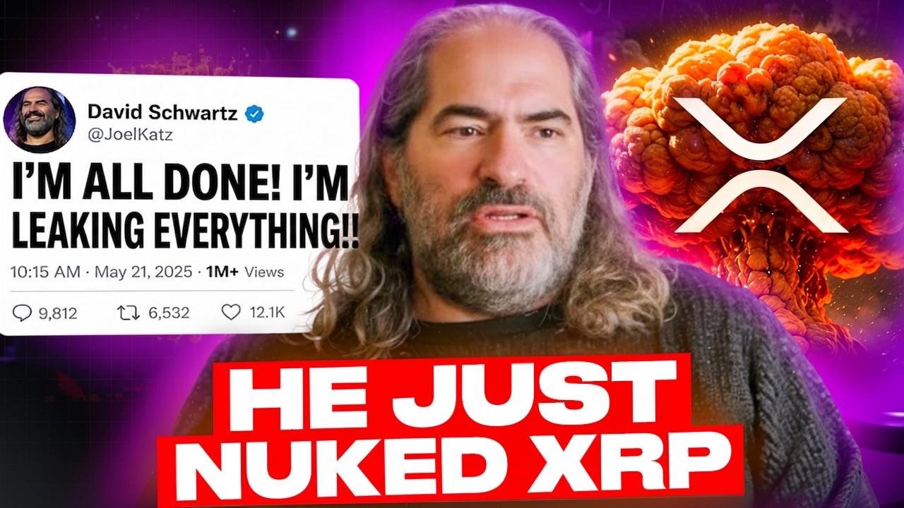 RIPPLE CTO DAVID SCHWARTZ JUST DROPPED A NUKE ON XRP HOLDERS...