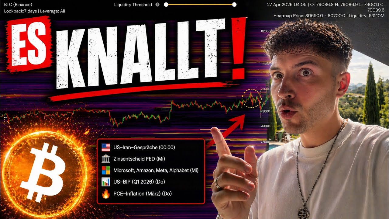 Bitcoin: Diese Woche knallt es wirklich! (Alle liegen falsch?)