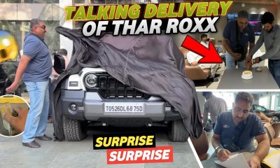 Taking Surprise Delivery Of THAR ROXX | Value For Money Variant #mahindrathar #roxx #thar #tharrox