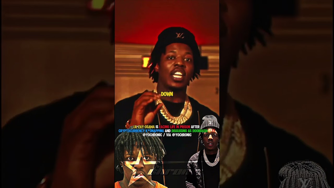 #lilzayosama is FACING LIFE IN PRISON after Cryptocurrency K- and disguising as #doordash #yochronic
