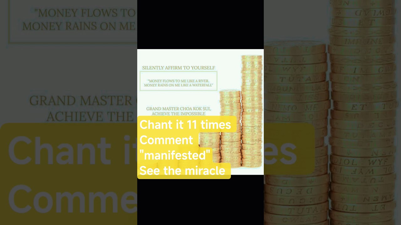#manifest#Money#finance#healyourself#prosperity#abundance