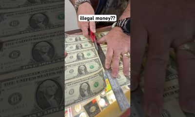Are money sheets legal to cut and spend?
