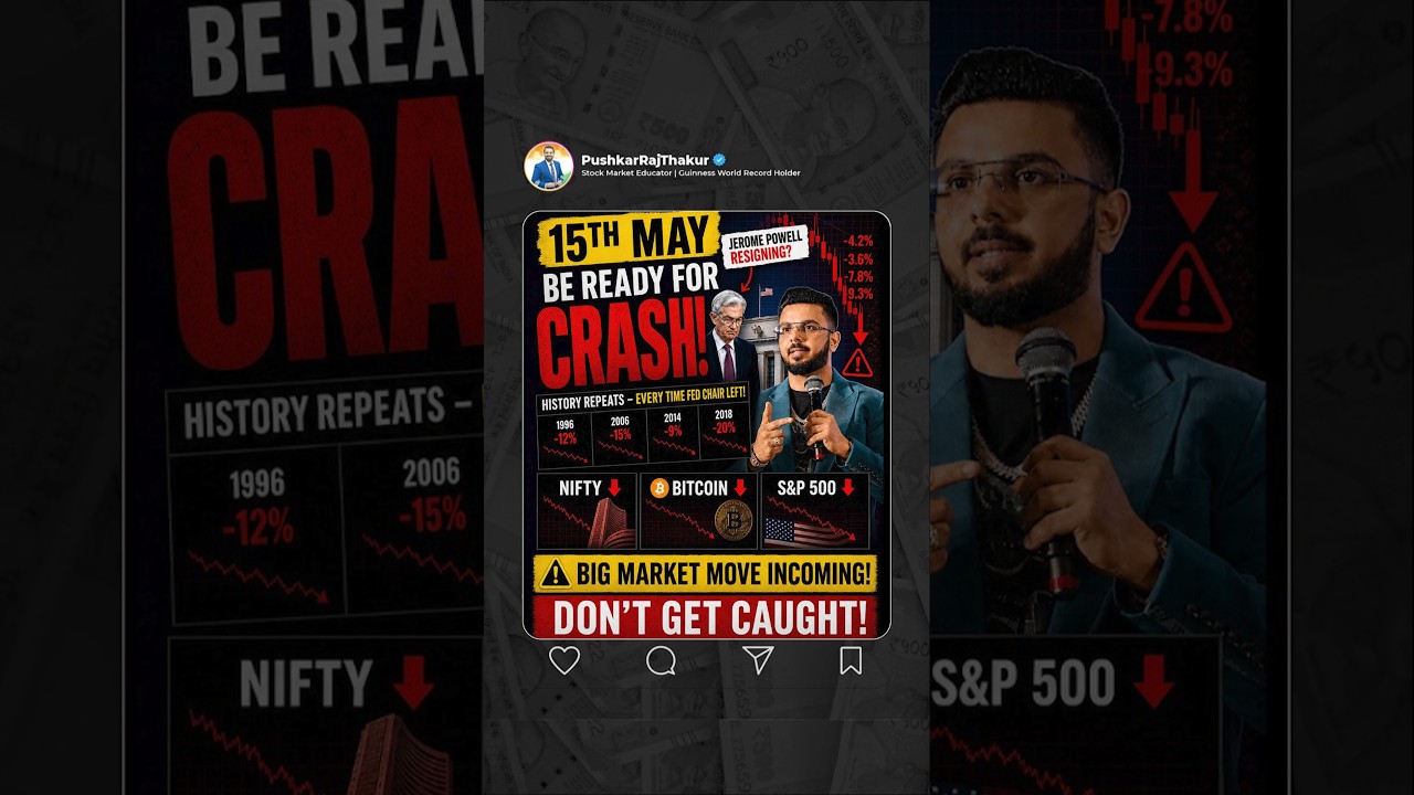15th MAY Be Ready For The Crash!